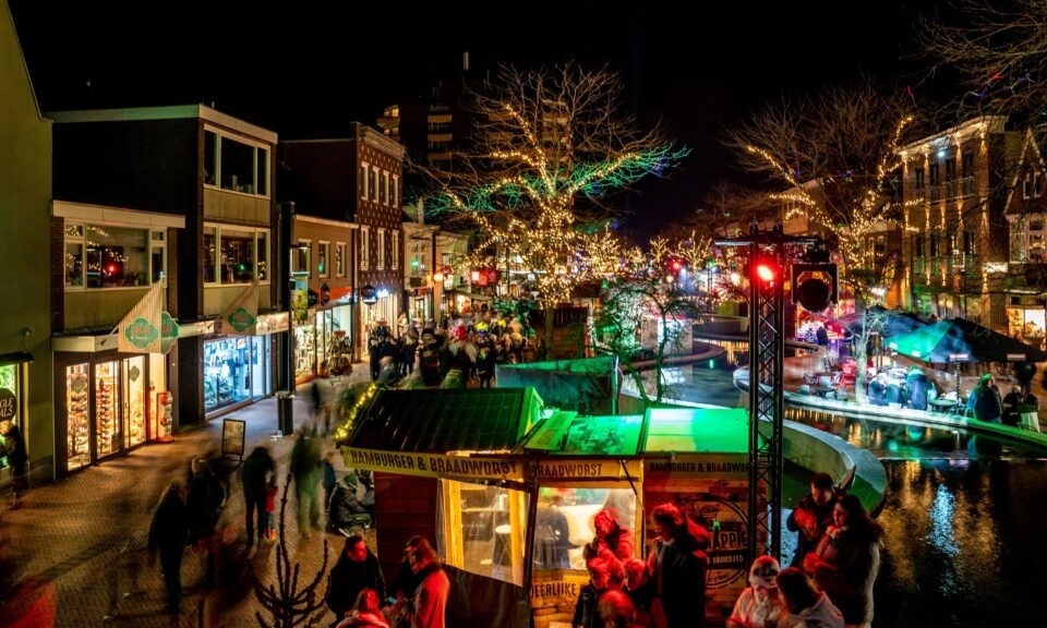 Lichtjes parade Binnenstad Hoogeveen 